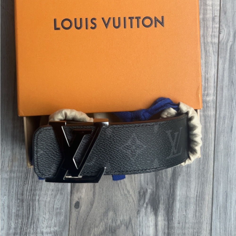 Louis Vuitton Black Belt Bag with Signature Monogram